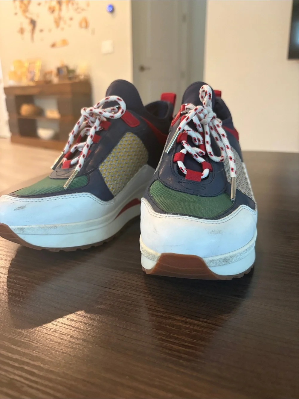 Michael Kors Multicolor Platform Athletic Sneakers